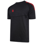 DU014 BLACK RED DIAGONAL