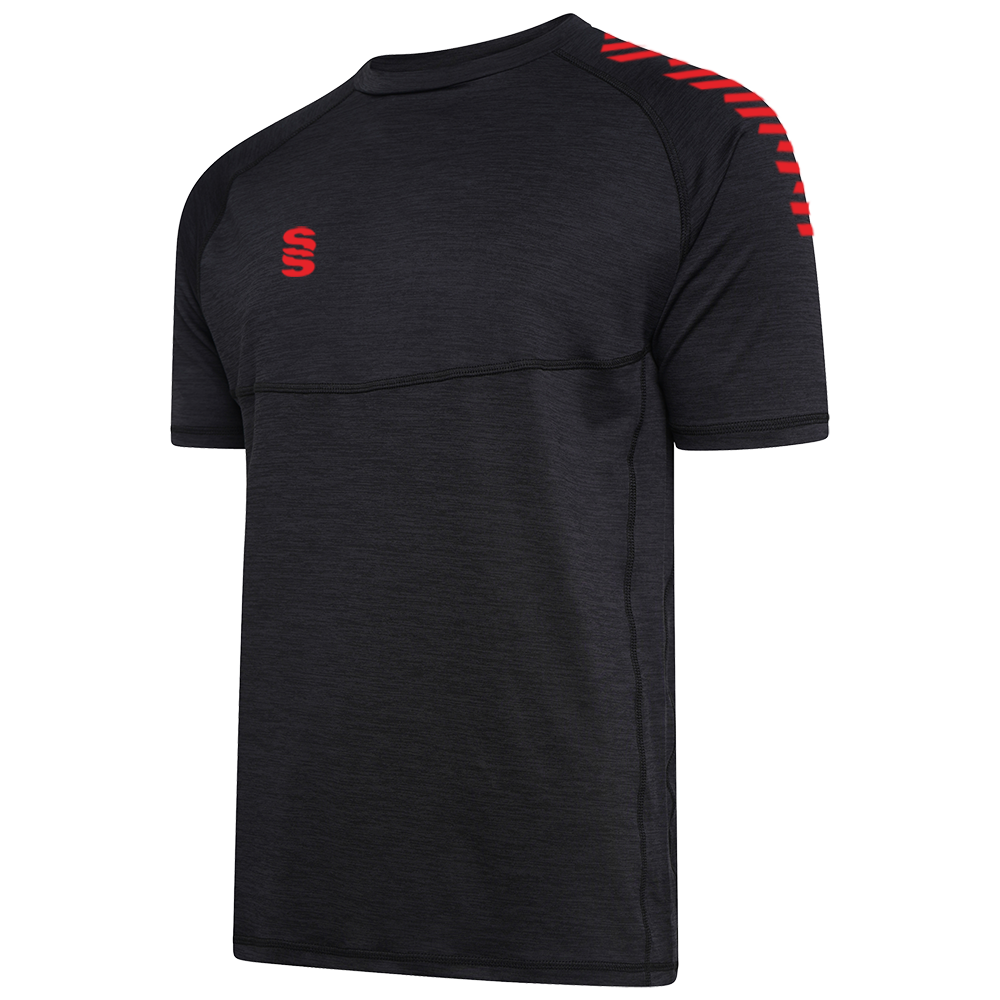 DU014 BLACK RED DIAGONAL