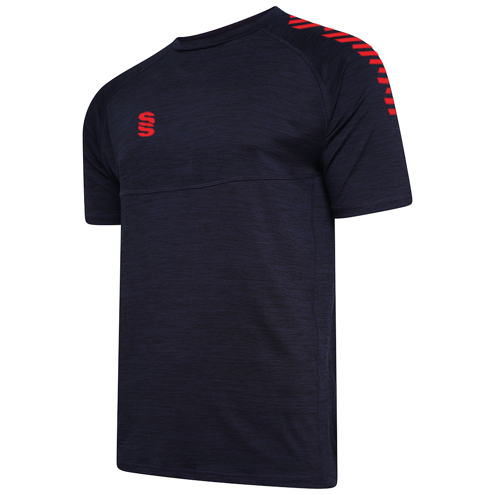 DU014 NAVY RED DIAGONAL