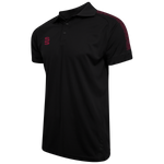 DU018W BLACK MAROON DOTS