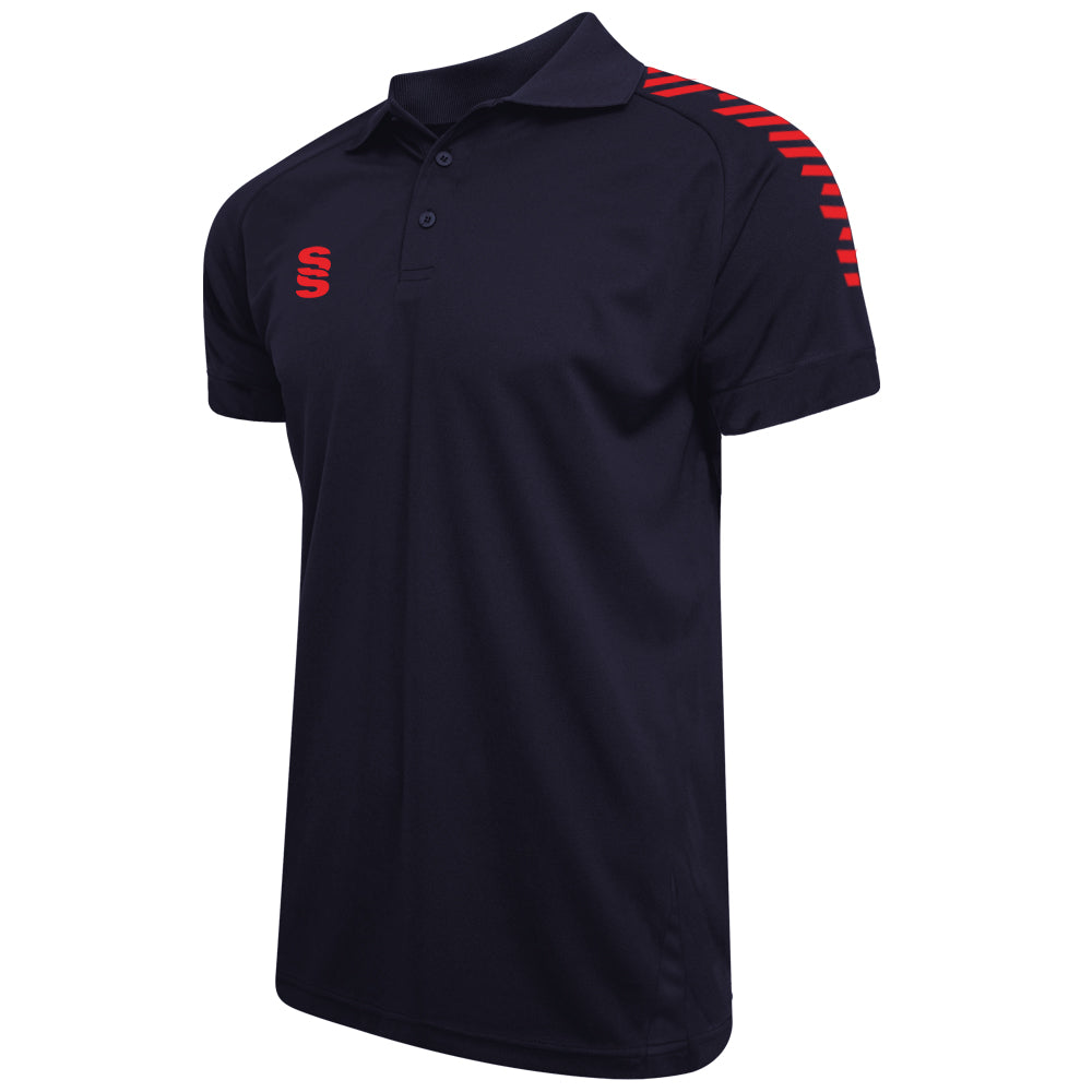 DU018W NAVY RED DIAGONAL