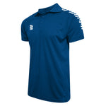 Stuart Surridge Sports Polo Shirt DU018W ROYAL WHITE DIAGONAL