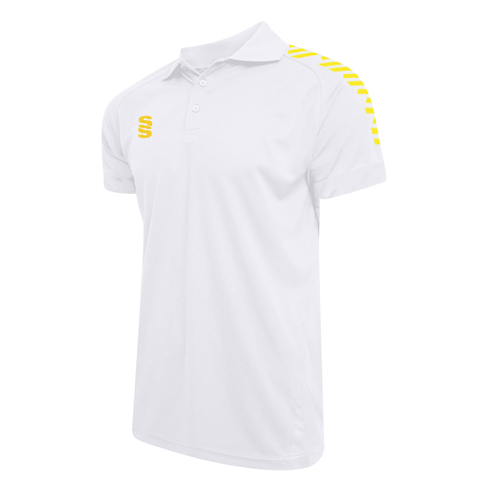 DU018W WHITE YELLOW DIAGONAL