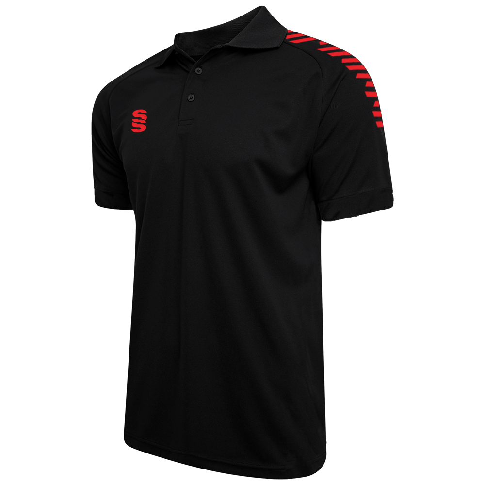DU018 BLACK RED DIAGONAL