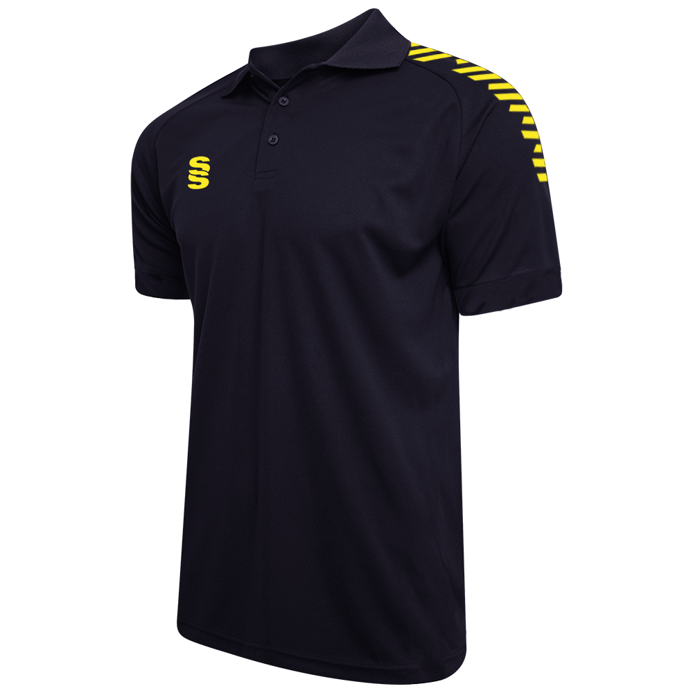 DU018 NAVY YELLOW DIAGONAL
