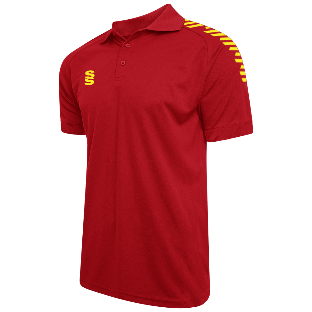 DU018 RED YELLOW DIAGONAL
