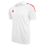 DU018 WHITE RED DIAGONAL