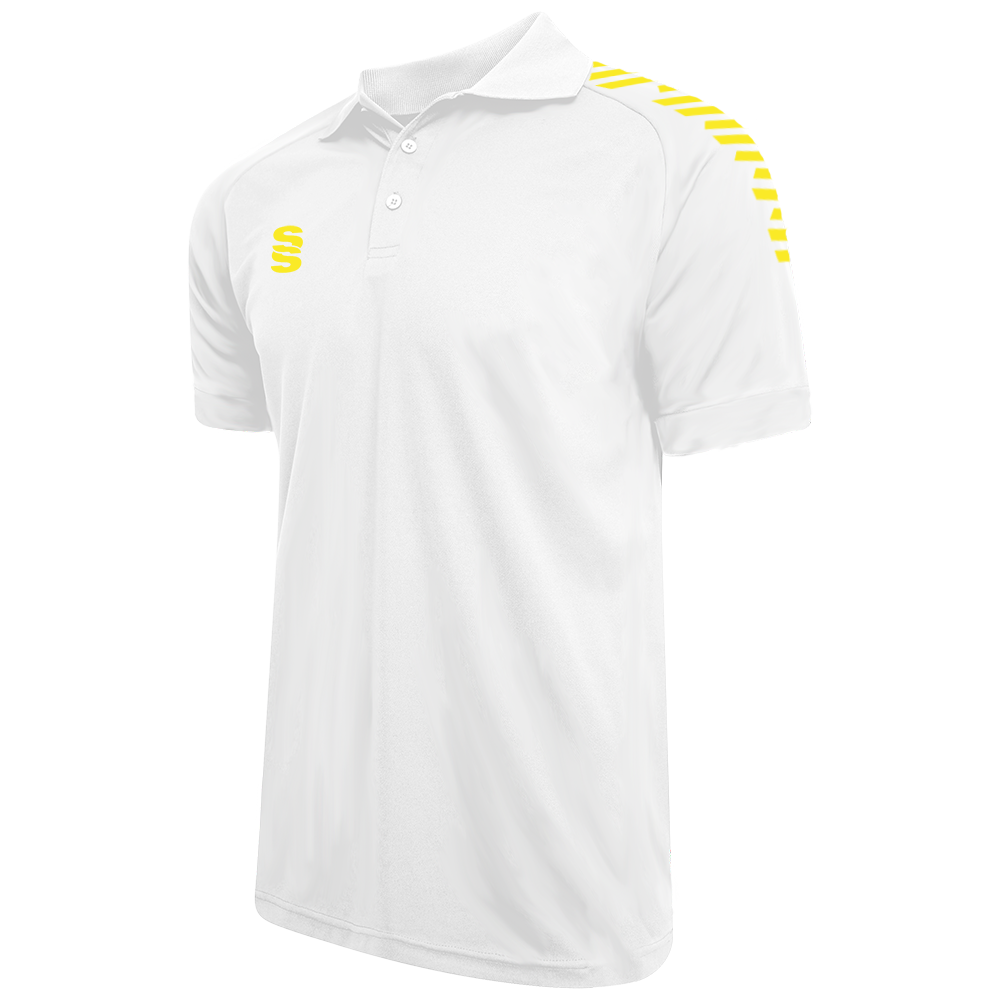 DU018 WHITE YELLOW DIAGONAL