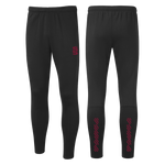 DU019 BLACK MAROON DIAGONAL