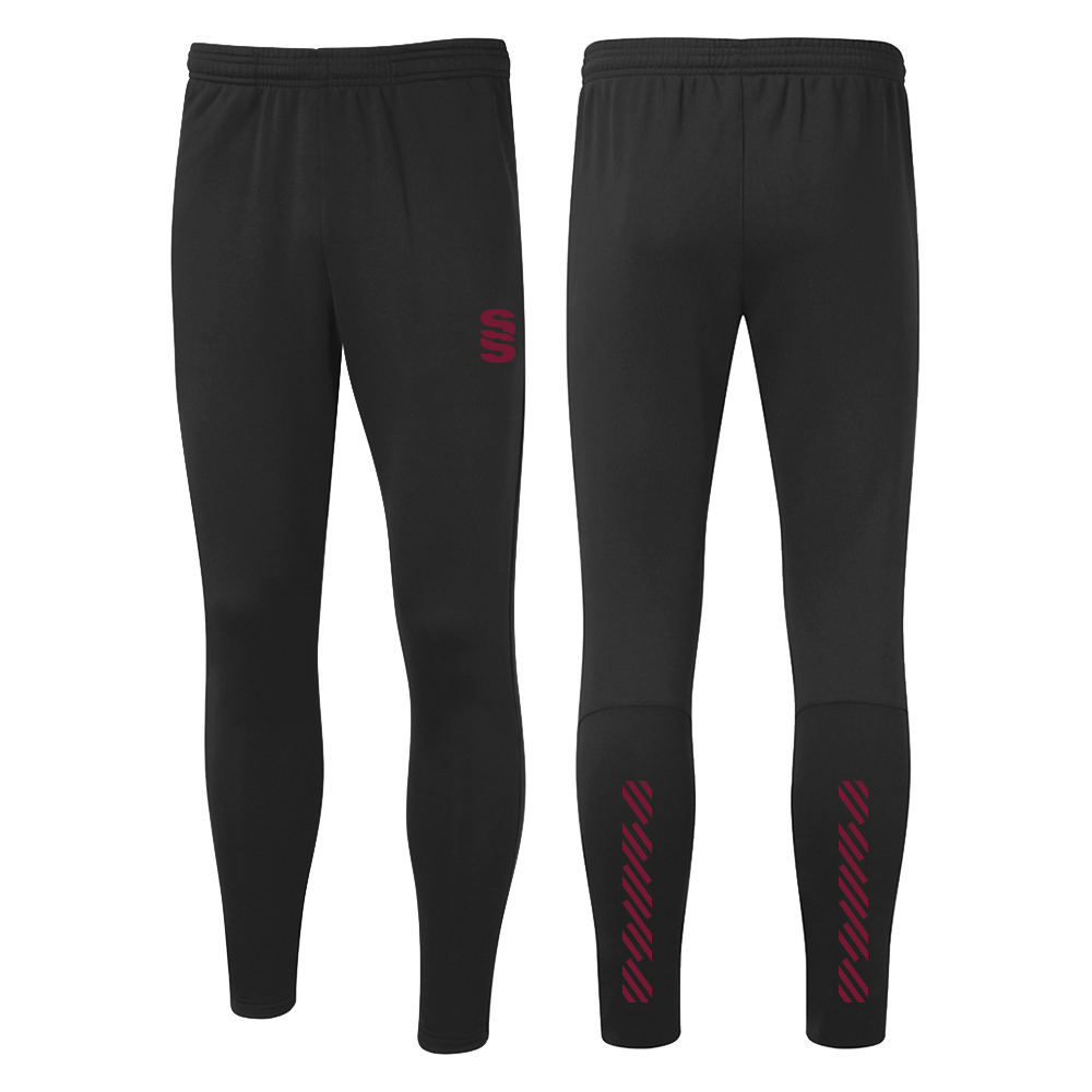 DU019 BLACK MAROON DIAGONAL