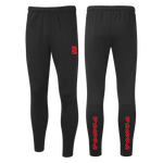 DU019 BLACK RED DIAGONAL