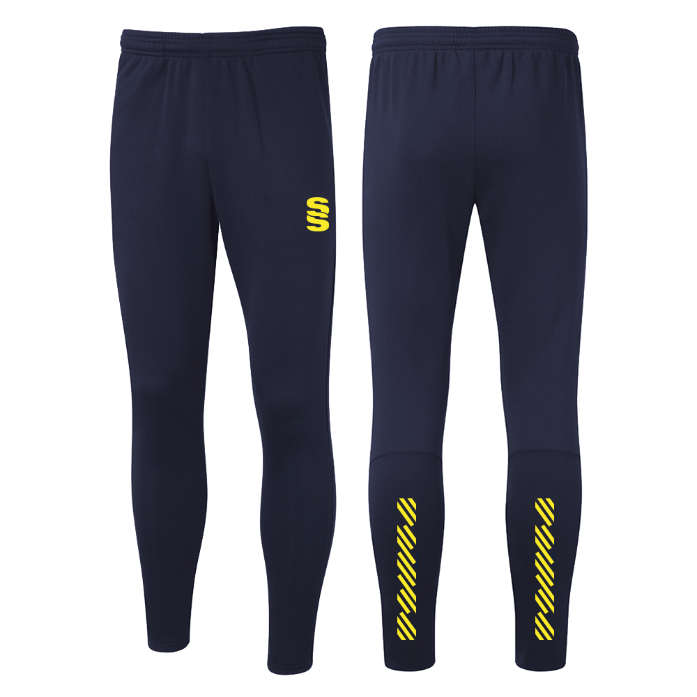 DU019 NAVY YELLOW DIAGONAL
