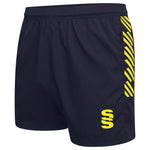 DU020 NAVY YELLOW DIAGONAL