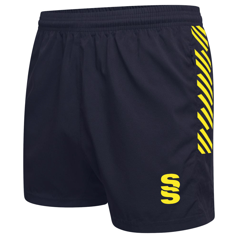 DU020 NAVY YELLOW DIAGONAL