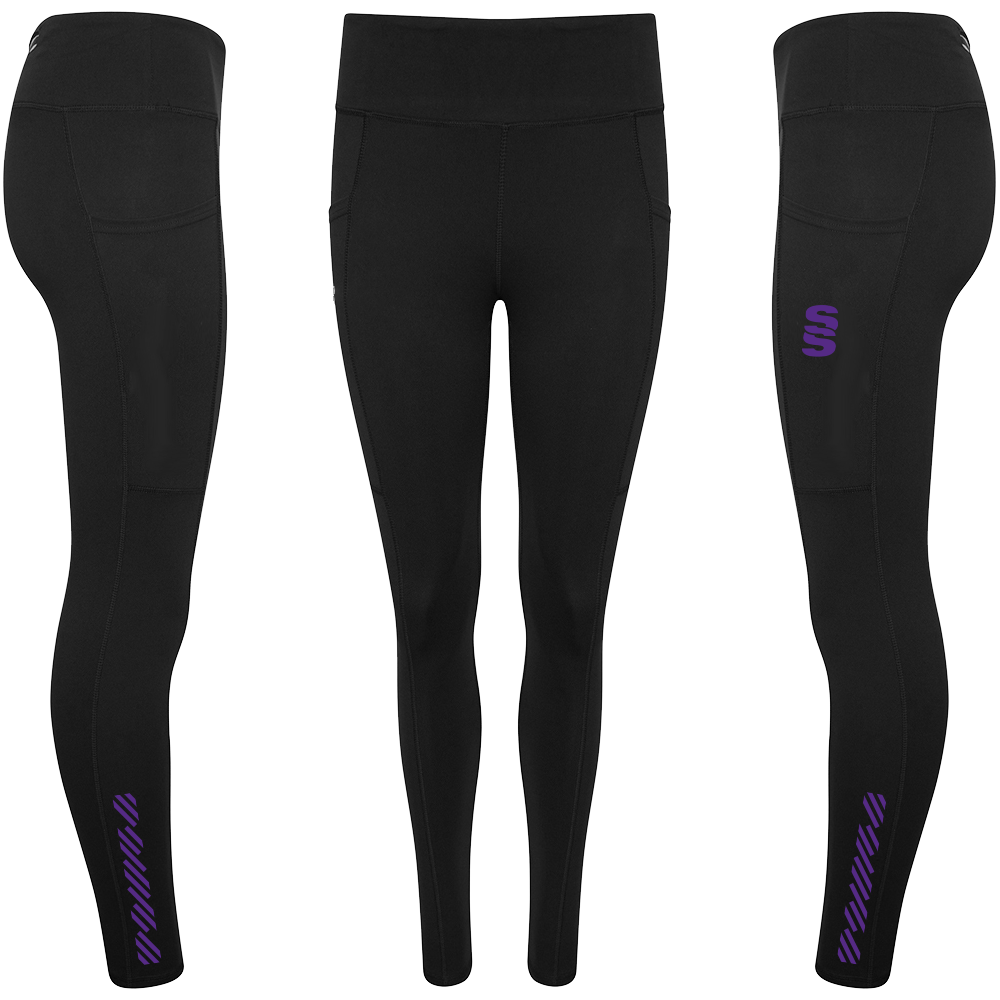 DU028 BLACK PURPLE DIAGONAL