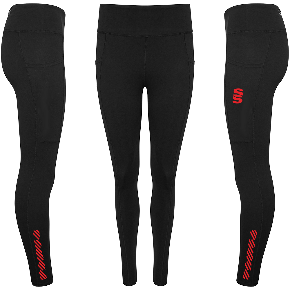 DU028 BLACK RED DIAGONAL