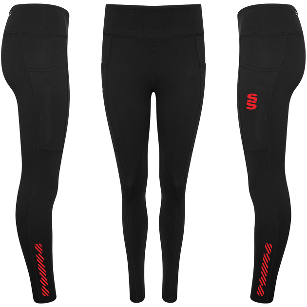 DU028 BLACK RED DIAGONAL