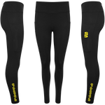 DU028 BLACK YELLOW DIAGONAL