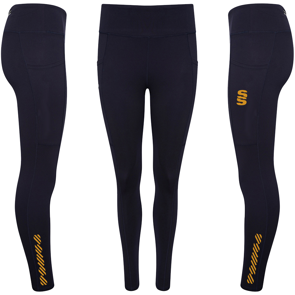 DU028 NAVY GOLD DIAGONAL