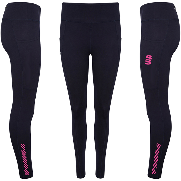DU028 NAVY PINK DIAGONAL