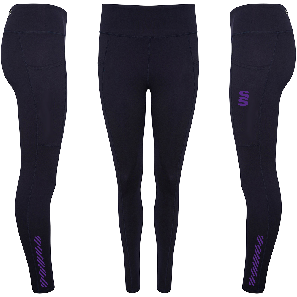 DU028 NAVY PURPLE DIAGONAL
