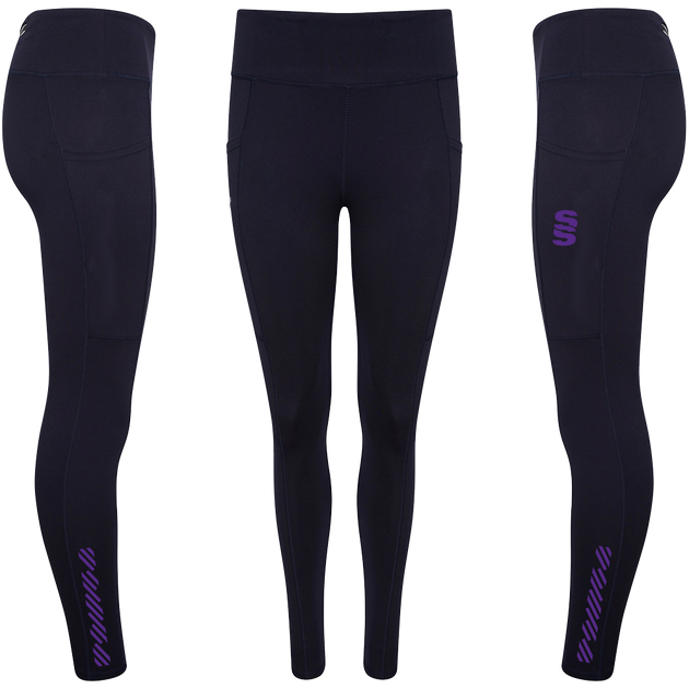 DU028 NAVY PURPLE DIAGONAL