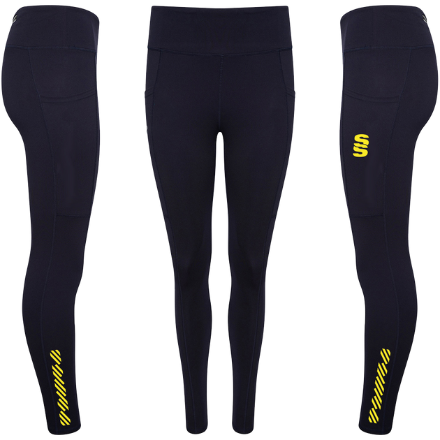 DU028 NAVY YELLOW DIAGONAL