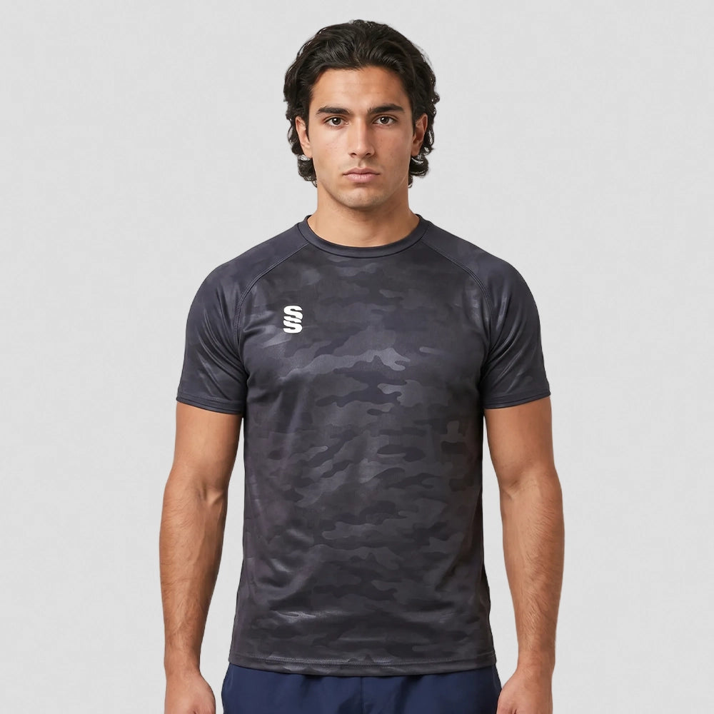 Stuart Surridge Camo Training Shirt - Navy