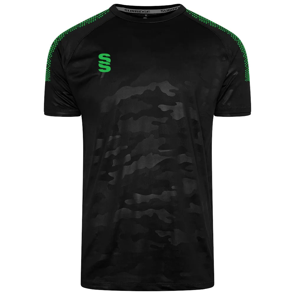 DU031 BLACK EMERALD DOTS