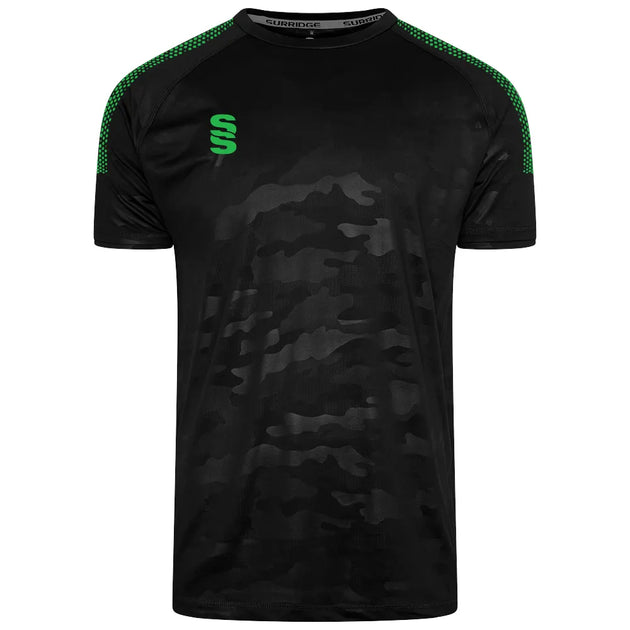 DU031 BLACK EMERALD DOTS