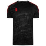 DU031 BLACK RED DOTS