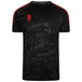 DU031 BLACK RED DOTS