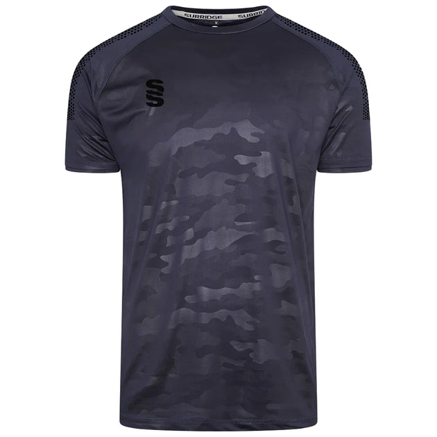 DU031 NAVY BLACK DOTS