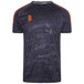 DU031 NAVY ORANGE DOTS