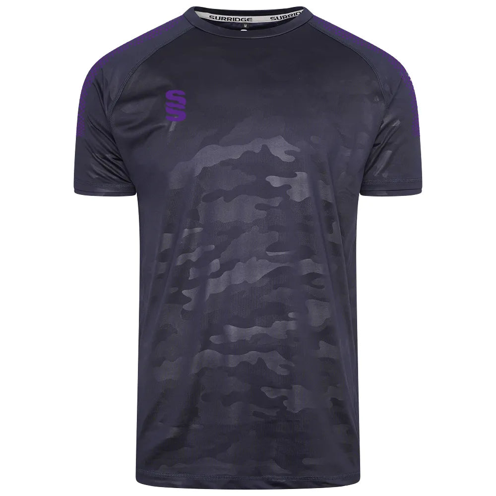 DU031 NAVY PURPLE DOTS