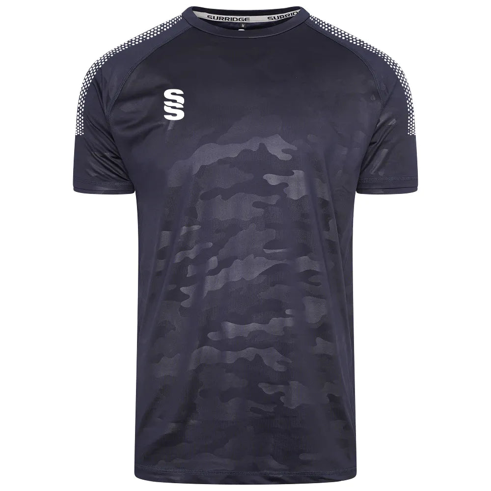 DU031 NAVY WHITE DOTS