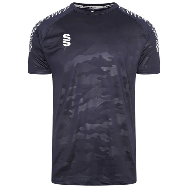 DU031 NAVY WHITE DOTS