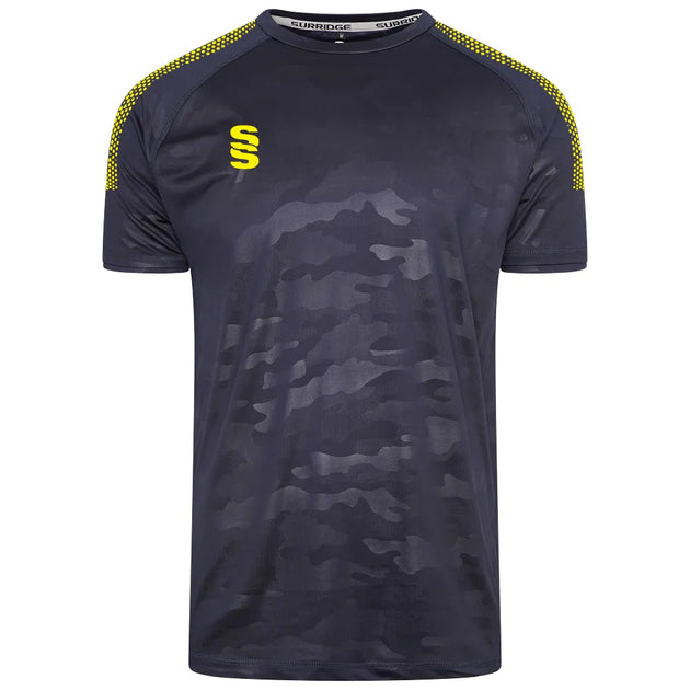 DU031 NAVY YELLOW DOTS