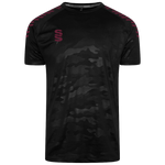 DU031 BLACK MAROON DIAGONAL