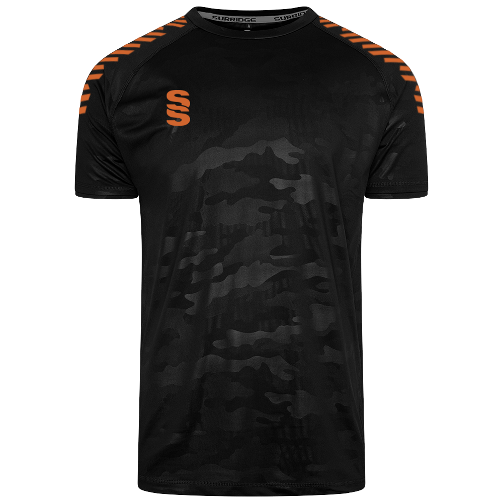 DU031 BLACK ORANGE DIAGONAL