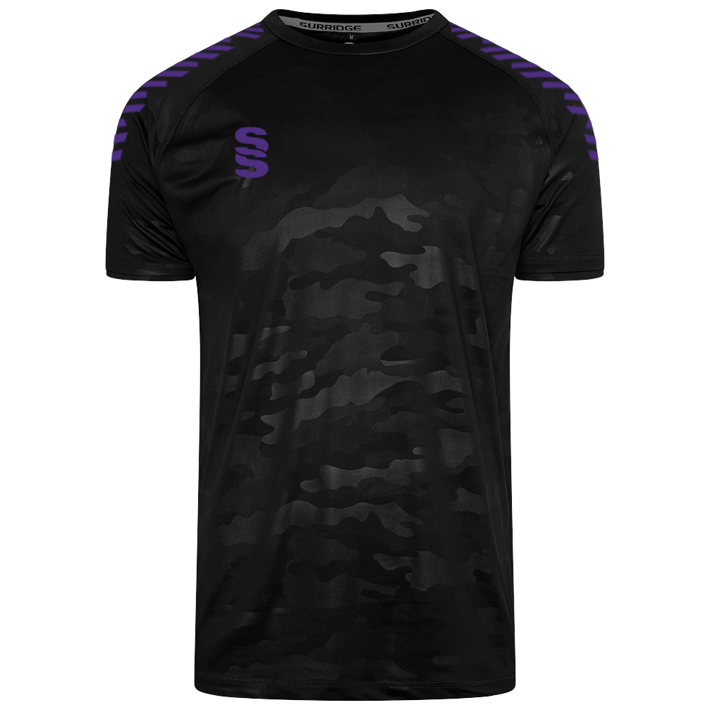 DU031 BLACK PURPLE DIAGONAL