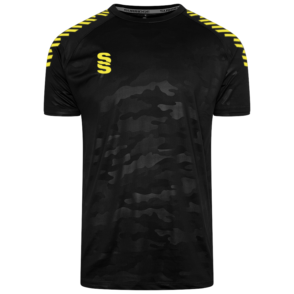 DU031 BLACK YELLOW DIAGONAL