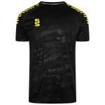 DU031 BLACK YELLOW DIAGONAL
