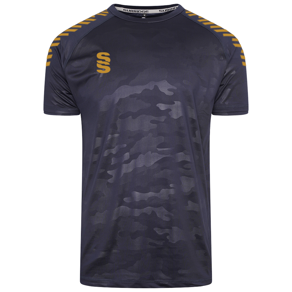 DU031 NAVY GOLD DIAGONAL
