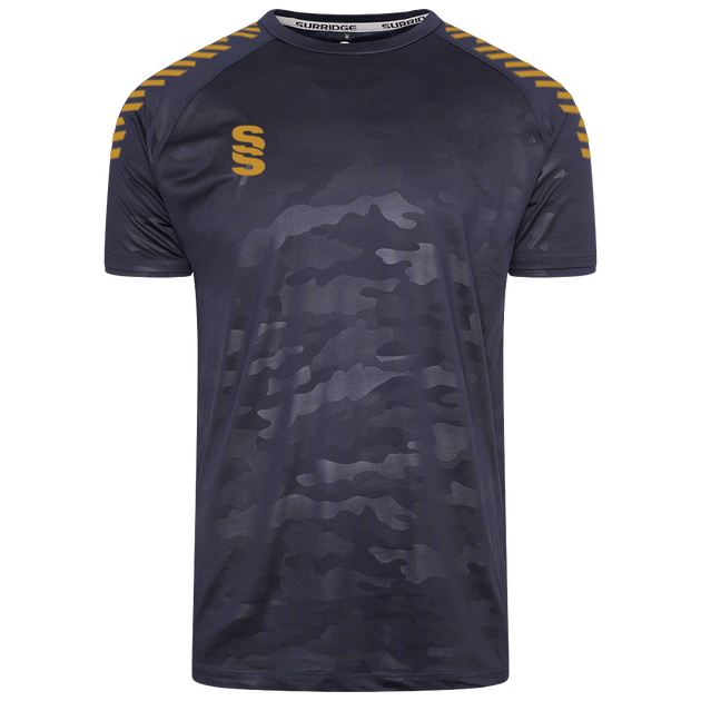 DU031 NAVY GOLD DIAGONAL