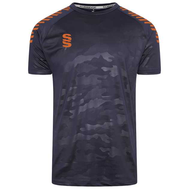 DU031 NAVY ORANGE DIAGONAL