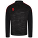 DU032 BLACK RED DOTS