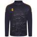 DU032 NAVY AMBER DOTS