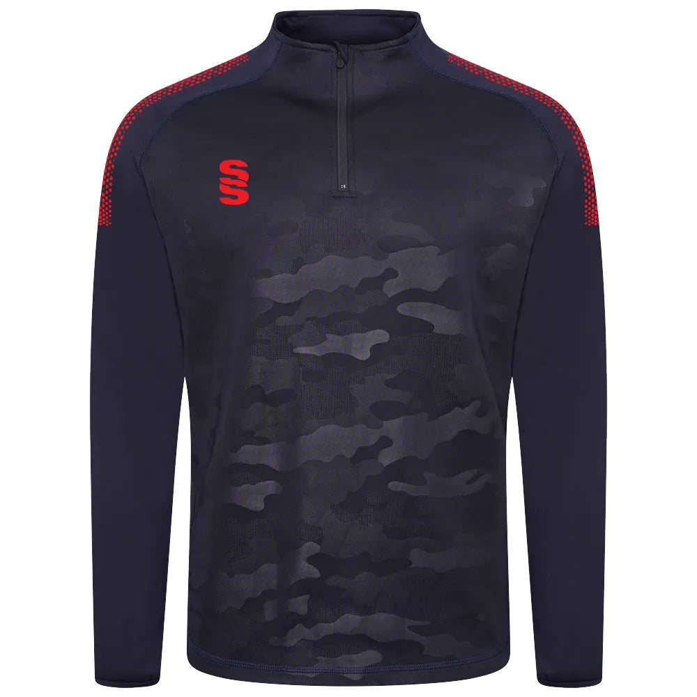 DU032 NAVY RED DOTS