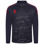 DU032 NAVY RED DOTS